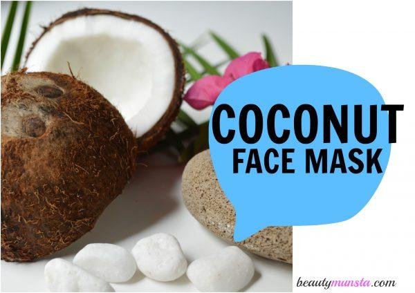 Đây là một loại mặt nạ nhiệt đới phù hợp với một hòn đảo nghỉ dưỡng! Đắp dừa nạo lên mặt để da mặt ngậm nước và được nuôi dưỡng.