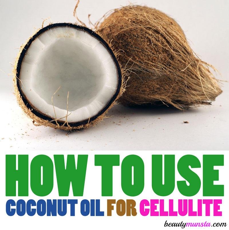 dầu dừa trị cellulite 