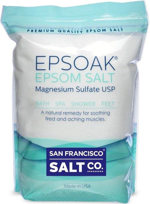 lợi ích làm đẹp của muối epsom