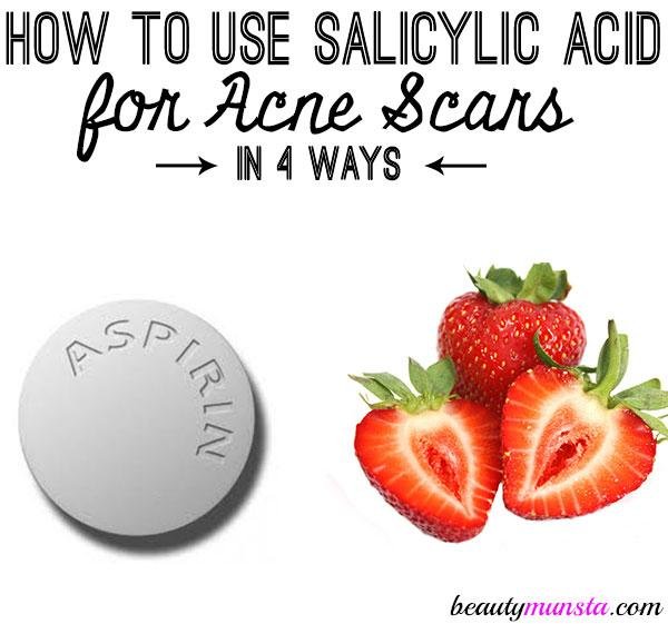 cách sử dụng axit salicylic trị sẹo mụn