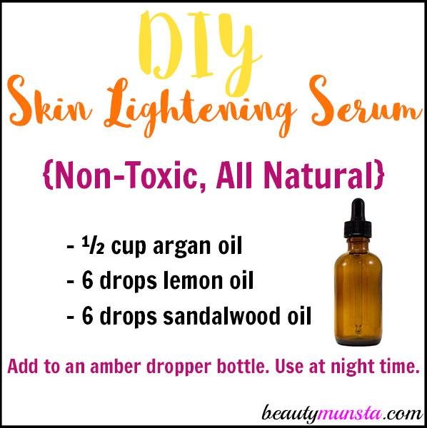 Làm sáng da của bạn một cách an toàn và tự nhiên bằng cách sử dụng Serum làm sáng da tự làm này!