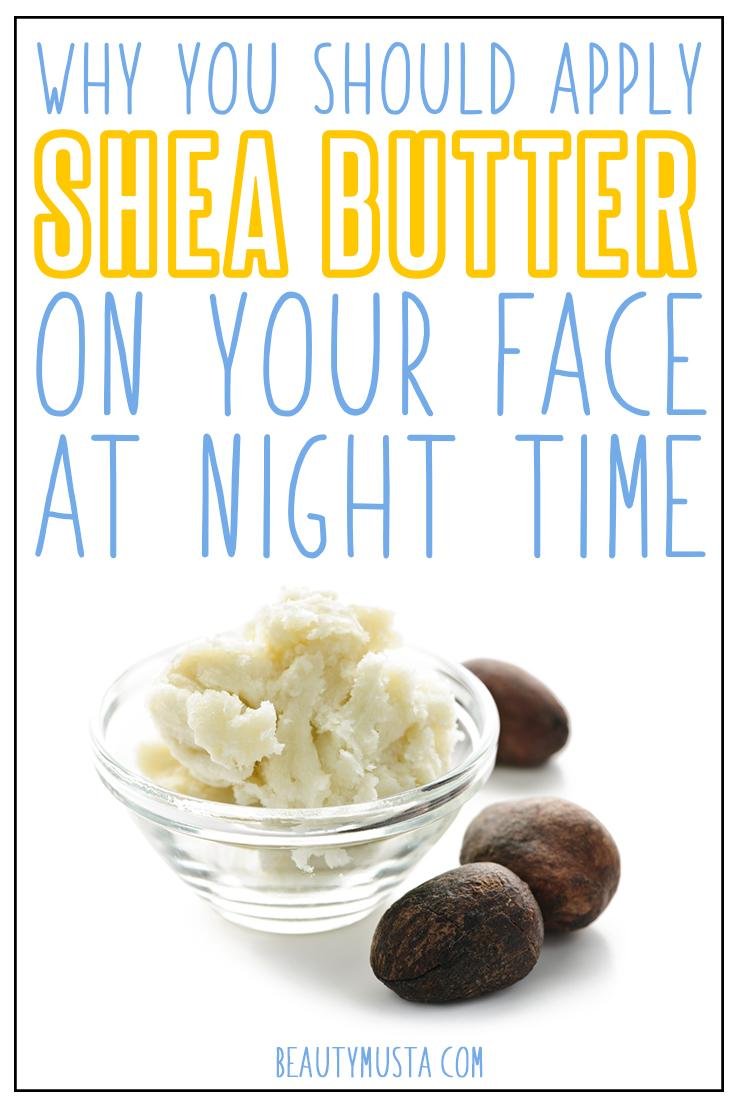 Sử dụng bơ hạt mỡ lên mặt vào ban đêm có mang lại kết quả tốt hơn không?