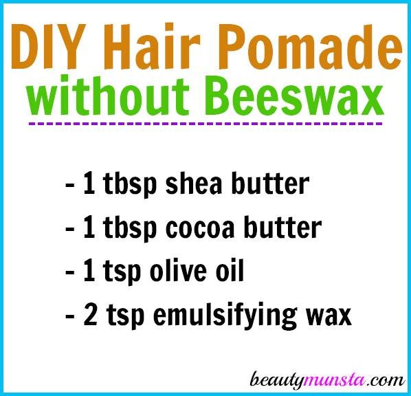 Tự làm hỗn hợp ủ tóc mà không cần sáp ong nếu bạn ăn chay hoặc không thích sử dụng sáp ong!