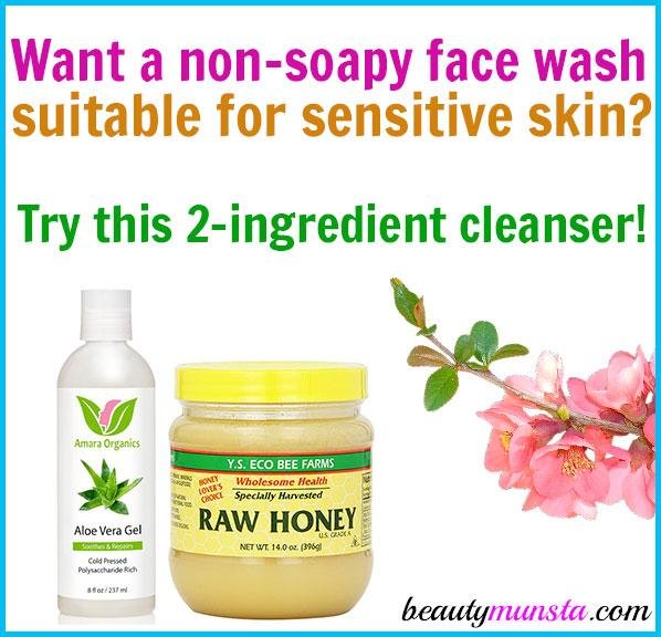 Nếu bạn có làn da nhạy cảm, da dễ bị mụn trứng cá, eczema hoặc bệnh trứng cá đỏ, bạn có thể sử dụng sửa rửa mặt tự làm nha đam với mật ong này