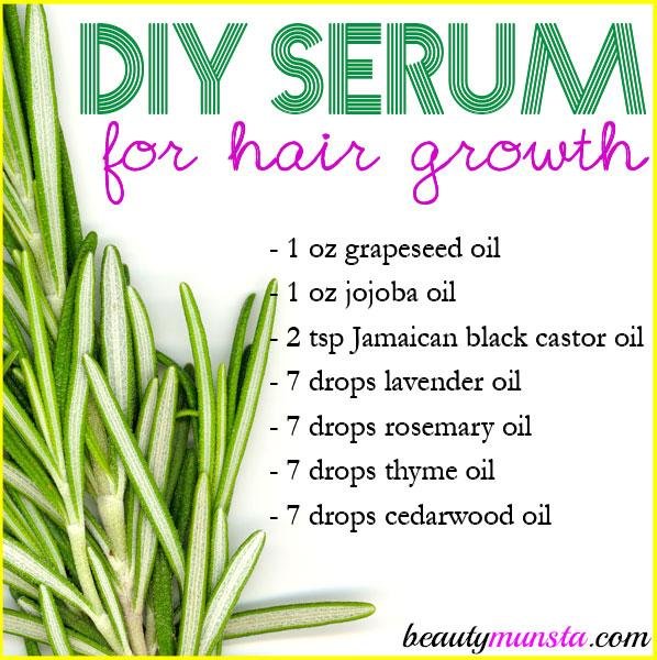 Tóc dài khỏe mạnh chỉ cần dùng một loại serum! Hãy tự chế huyết thanh này để tăng trưởng và dày tóc! 