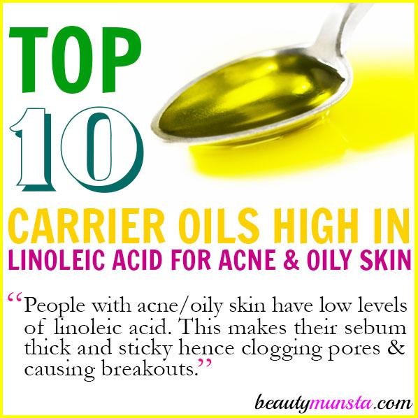 Khám phá những loại dầu vận chuyển chứa nhiều axit linoleic này dành cho da mụn và da nhờn. Chúng đặc biệt có lợi cho những với da nhờn và mụn vì lý do chúng ta sẽ xem bên dưới! 