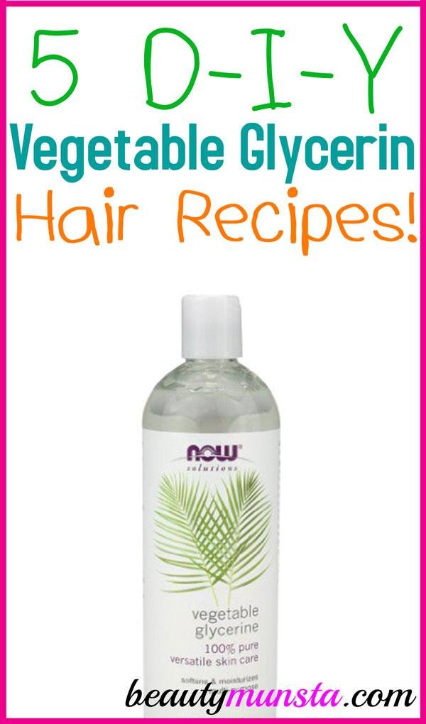 Hãy thử bất kỳ công thức nào trong số 5 công thức glycerin thực vật dành cho tóc dưới đây! Chúng sẽ để lại mái tóc của bạn và trông thật bắt mắt!