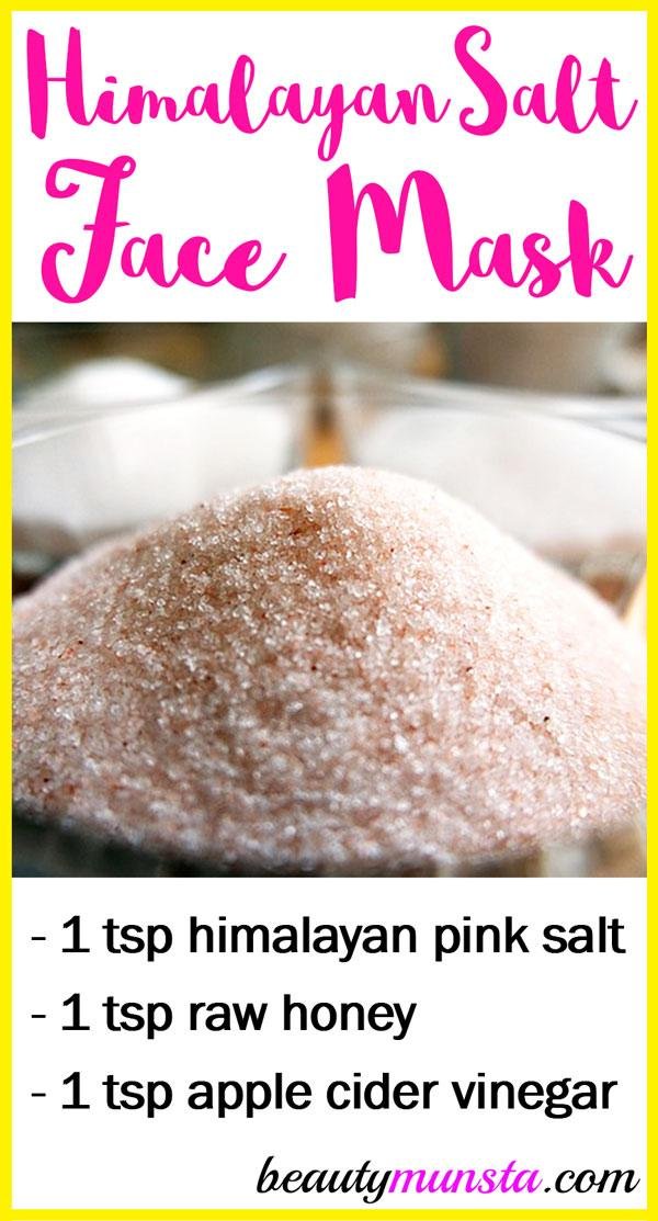 Đắp mặt nạ muối hồng Himalaya chính là thứ bạn cần để cung cấp cho khuôn mặt của bạn quá trình giải độc mà nó cần!