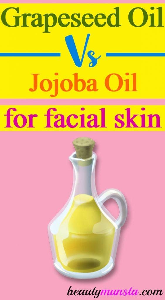 Hãy xem lợi ích của dầu hạt nho và dầu jojoba đặc biệt đối với da mặt!