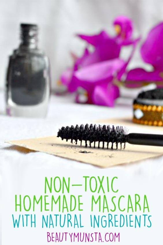 tự làm mascara bằng than hoạt tính