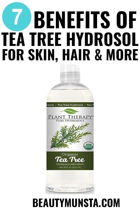 công dụng làm đẹp của tea tree hydrosol