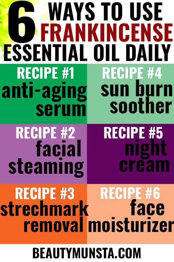 HƯỚNG DẪN SỬ DỤNG TINH DẦU FRANKINCENSE CHO DA
