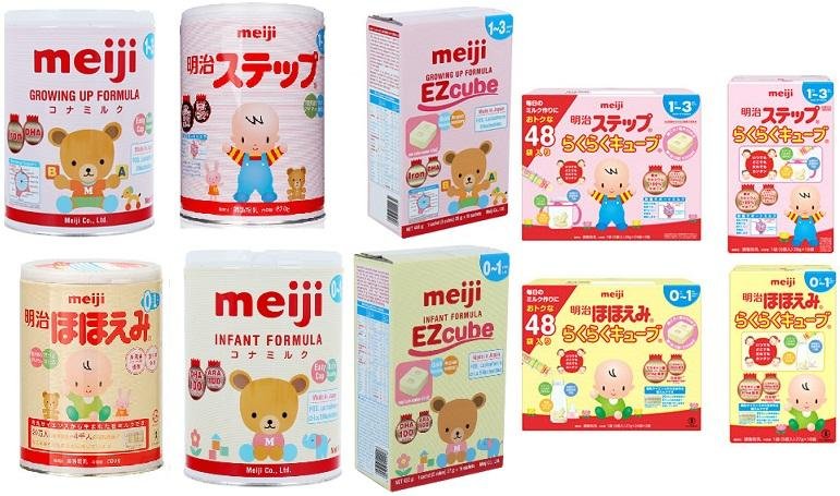Sữa Meiji Nhật Bản có tốt không, giá bao nhiêu?
